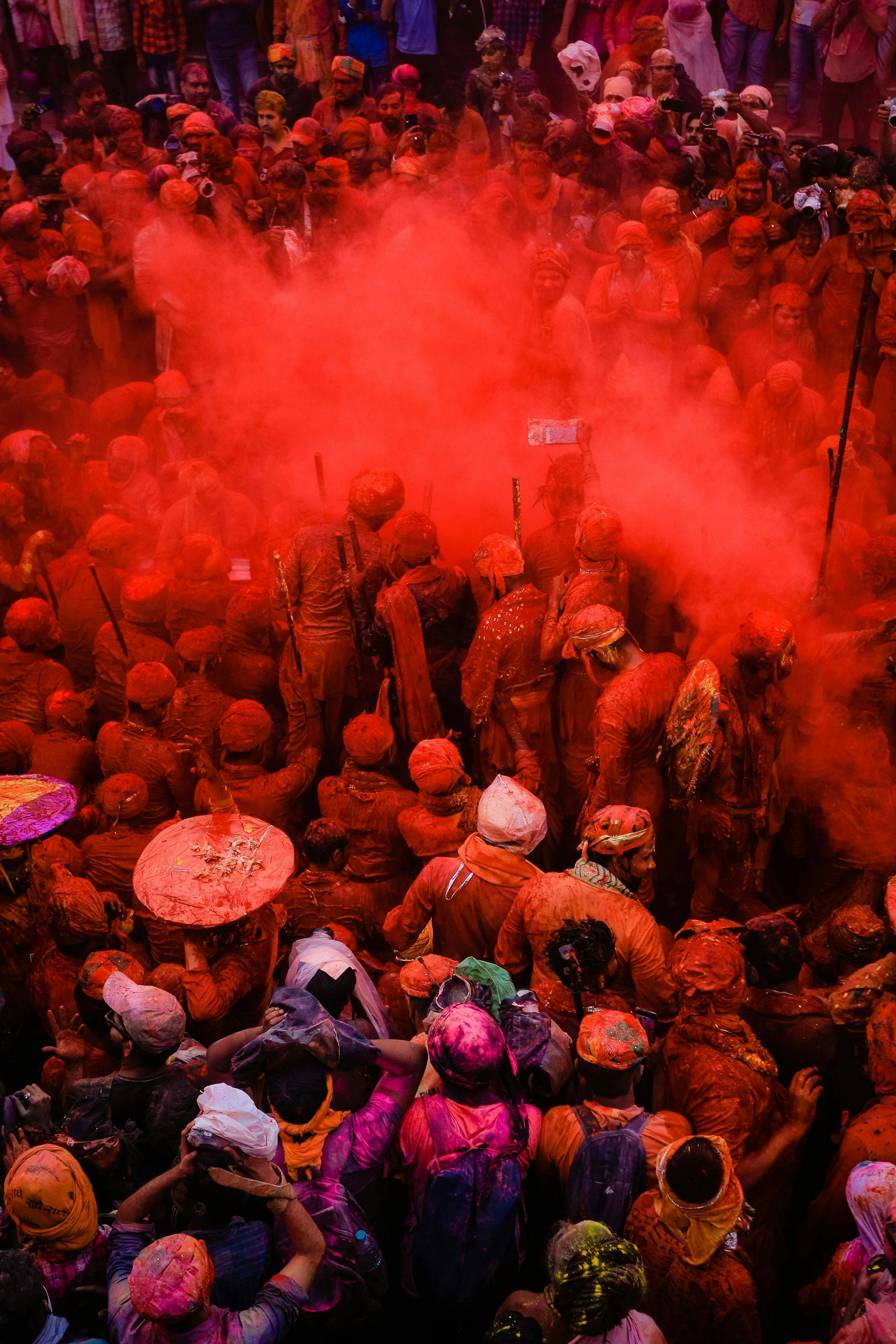 Lathmar Holi in Barsana — das intensivste Holi-Erlebnis Indiens
