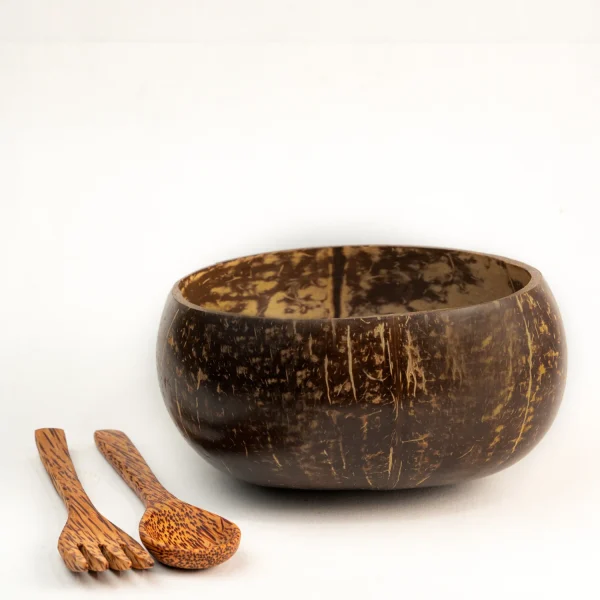 Coconut Jumbo Bowl with Cutlery(900 ML)