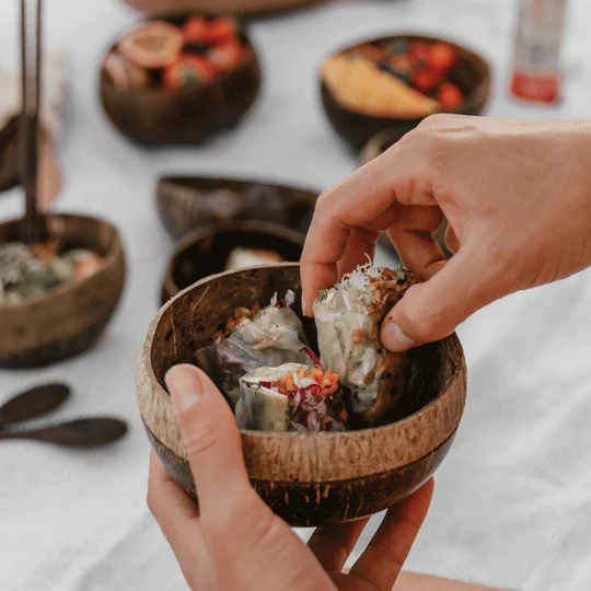 Handmade Coconut Shell Serving Spoon